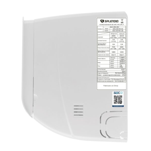Aire acondicionado Split 12000BTU Inverter - Image 5